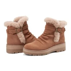 Yara Waterproof Lug Sole Casual Ankle Booties -Snooza Sales Store 269dd0090cfc8d2f2f41db061422387901290e49