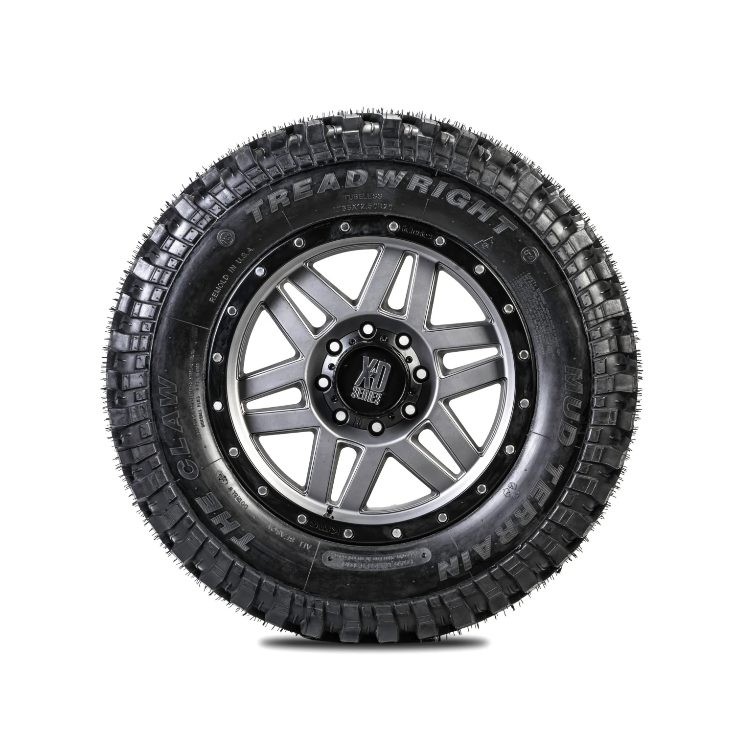 LT | MT CLAW II 33x12.5R20 10 PLY REMOLD USA 4 LT | MT CLAW II 33x12.5R20 10 PLY REMOLD USA - Image 2