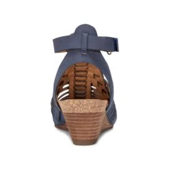 Hattie Round Toe Strappy Wedge Sandals -Snooza Sales Store 4f00b1ef572e3972870c9094d56789181d27641b