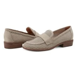 Evvie Casual Slip-On Perforated Loafers -Snooza Sales Store 86d55a59de9d6738e1c786a0a1dd55f67a5d4c82