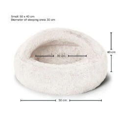 Calming Hoodie Cuddler Dog Bed -Snooza Sales Store Snooza Calming Hoodie Cuddler Polar S