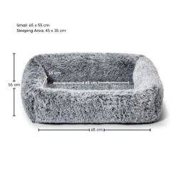 Calming Snuggler Dog Bed -Snooza Sales Store Snooza Calming Snuggler Silver Fox S