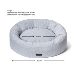 Self-Warming Cuddler Dog Bed -Snooza Sales Store Snooza Self Warming Polar Fleece Cuddler in Glacier L