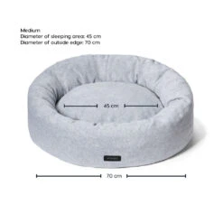 Self-Warming Cuddler Dog Bed -Snooza Sales Store Snooza Self Warming Polar Fleece Cuddler in Glacier M