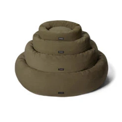 Self-Warming Cuddler Dog Bed -Snooza Sales Store Snooza Self Warming Polar Fleece Cuddler in Olive 2