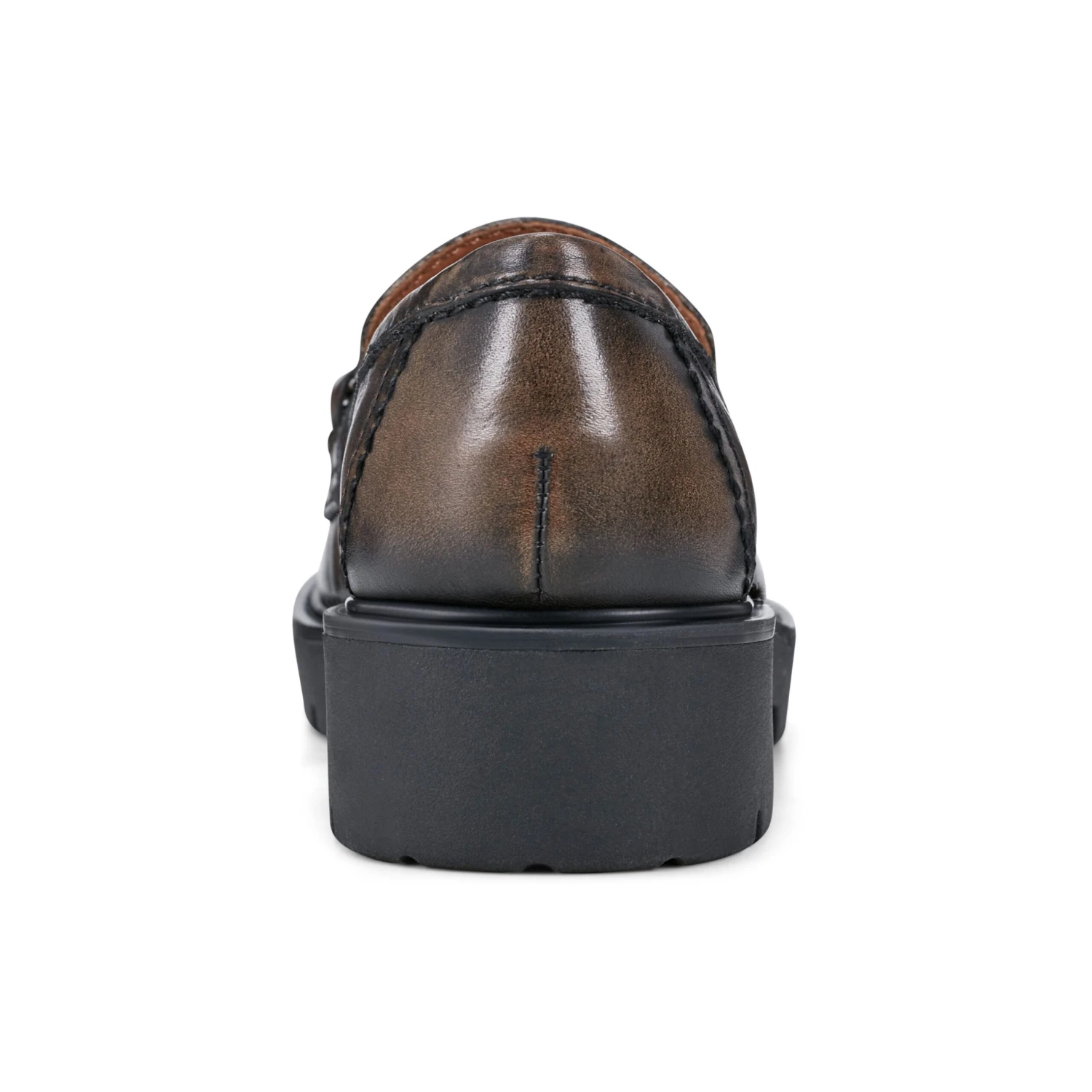 Zalor Round Toe Lug Sole Casual Slip-on Loafers 6 Zalor Round Toe Lug Sole Casual Slip-on Loafers - Image 4