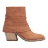 Savvy Block Heel Ruched Casual Booties -Snooza Sales Store ad3e6258d5ceaa173c2920b0b08be3d9e373f7fc