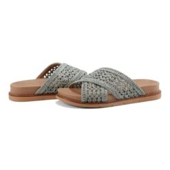 Flurry Round Toe Slip-on Flat Casual Sandals -Snooza Sales Store bbc39d95187e17c0119aa5b676d676baeba0c4d2