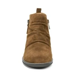 Nadya Round Toe Ruched Casual Booties -Snooza Sales Store c291c4a9ecace58d70c913067ef8d22740af0587